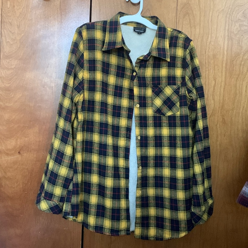 A fluffy lined flannel!